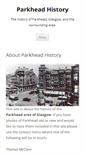 Mobile Screenshot of parkheadhistory.com